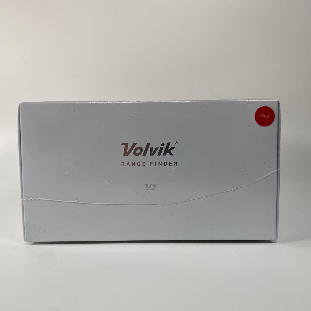 【新品未使用】volvik 距離計 v2 レッド/ブラック 電池付き