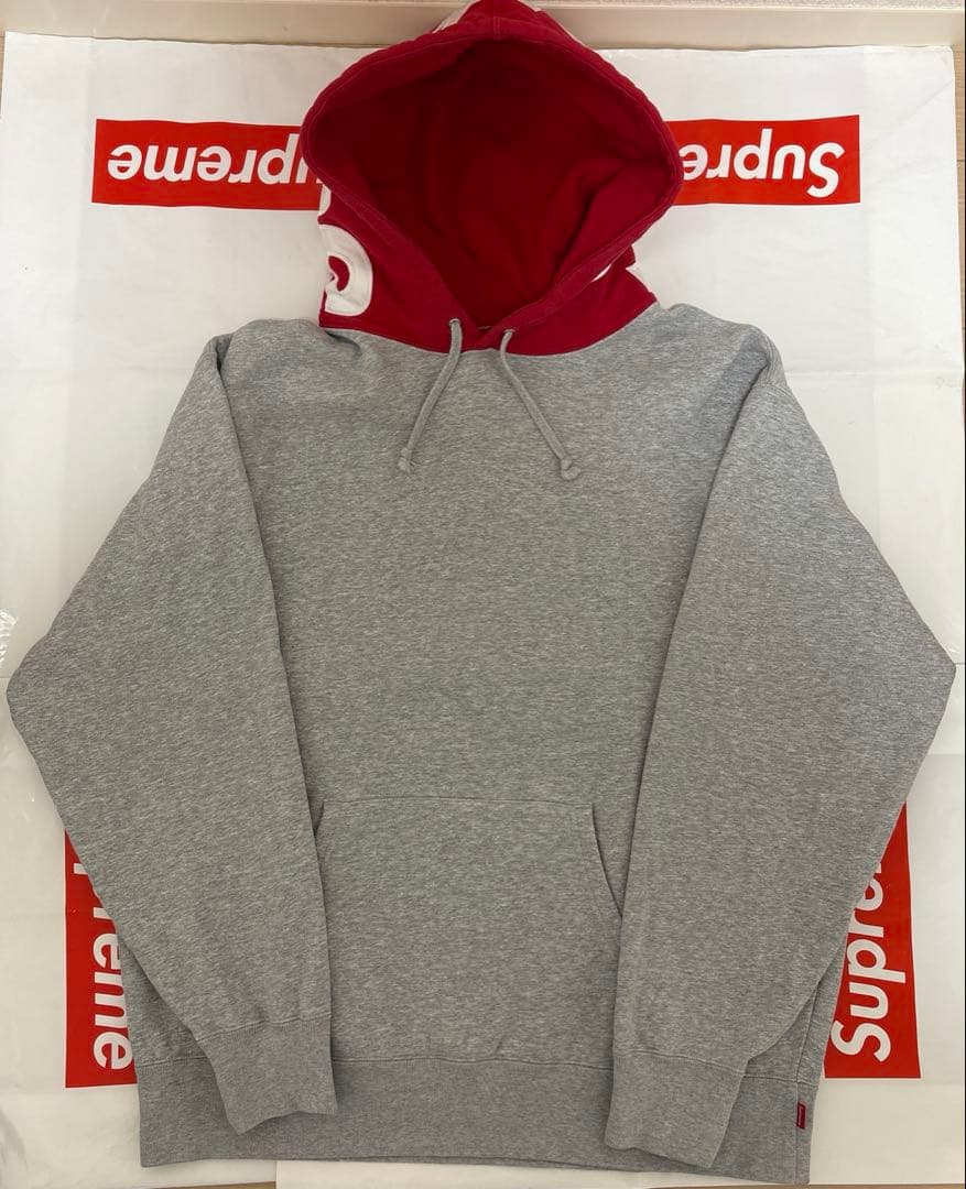 トップス Supreme 21fw Contrast Hooded Sweatshirt