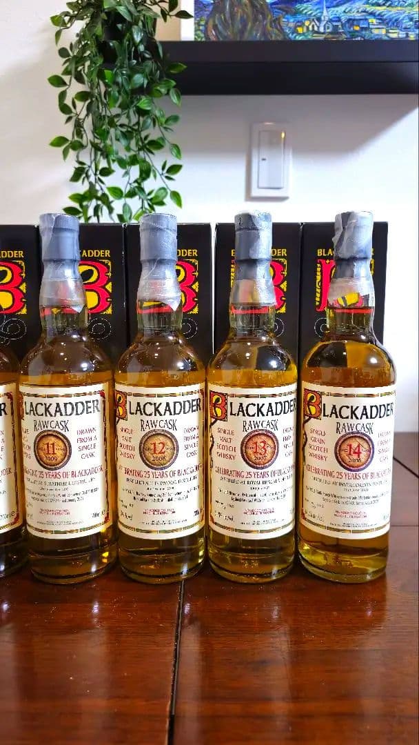 【希少】ブラックアダー25周年記念　ロウカスク16本セット BLACKADDER