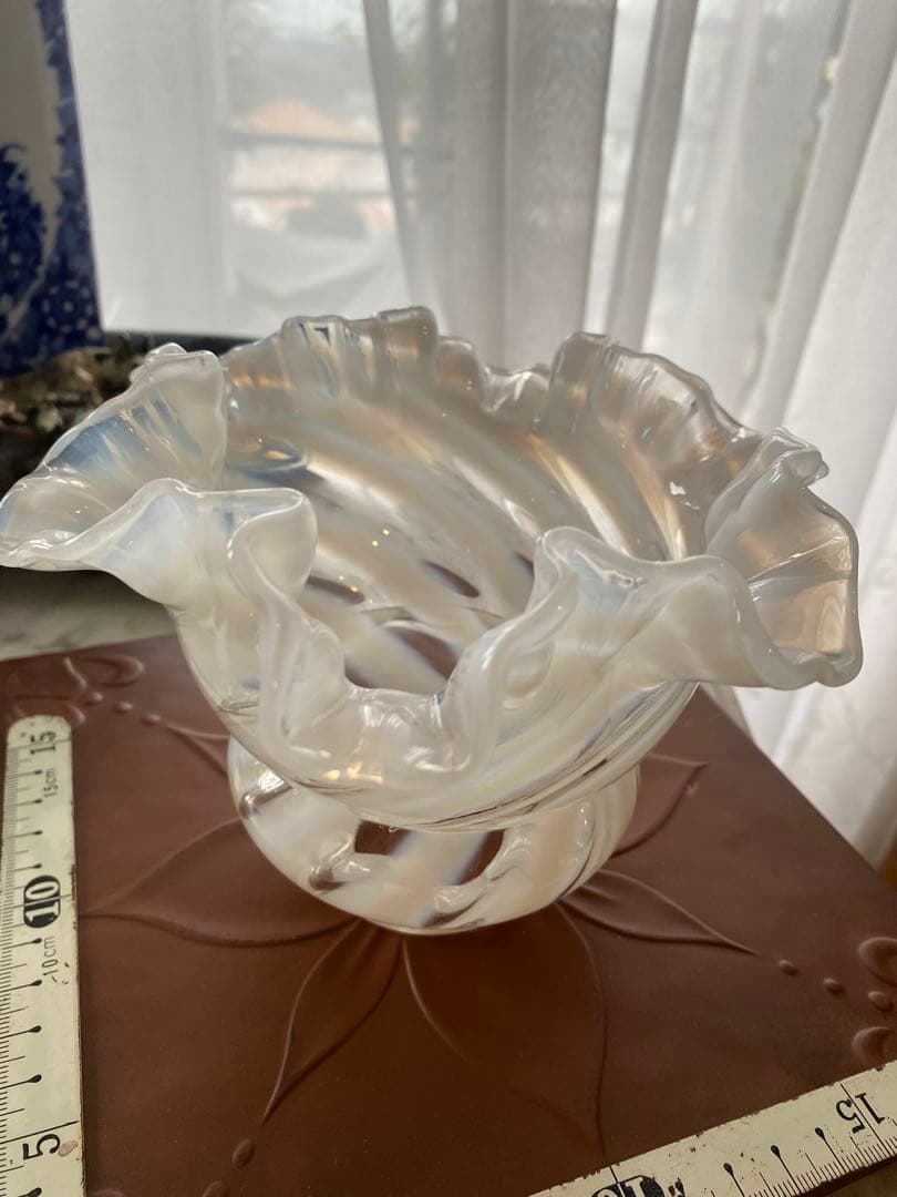 OLD FENTON フェントン　オパールセント　ガラスシェード　ペンダント