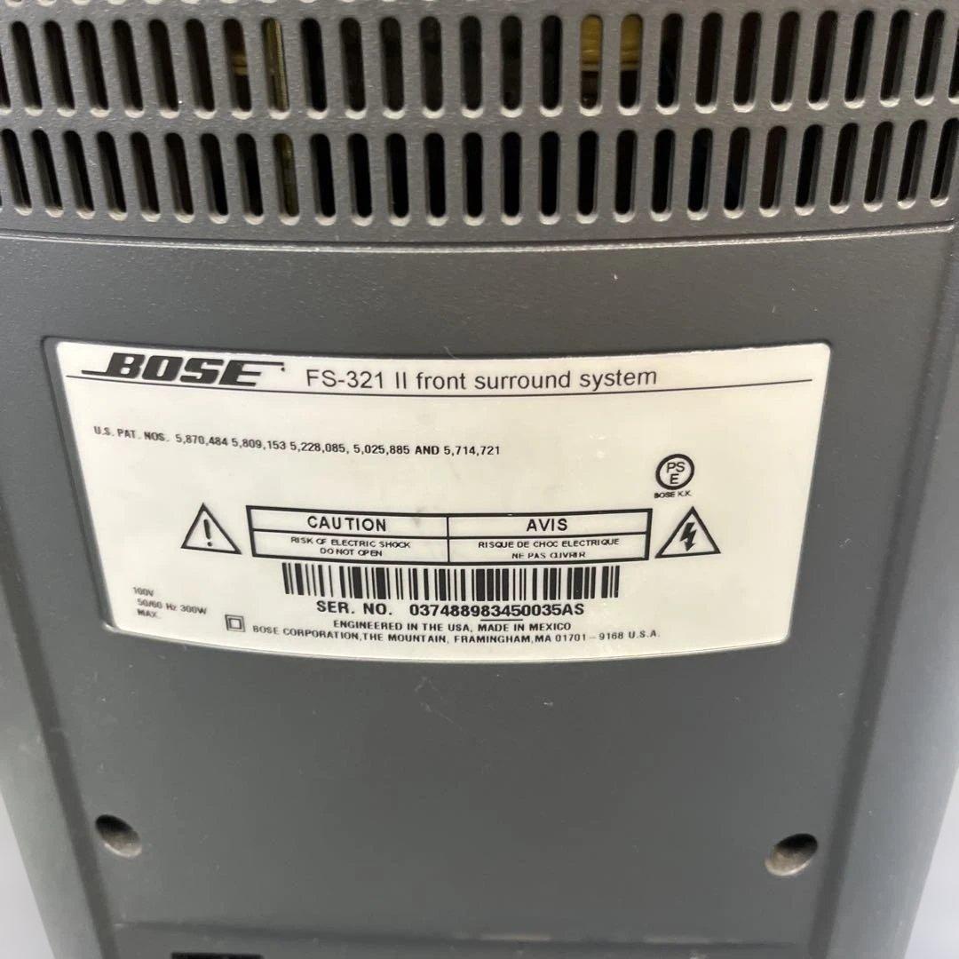 BOSE ボーズ FS-321 II Front surround system