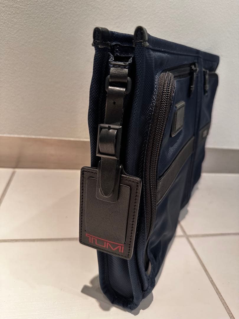 TUMI ネイビー ビジネスバッグ クラッチバッグ