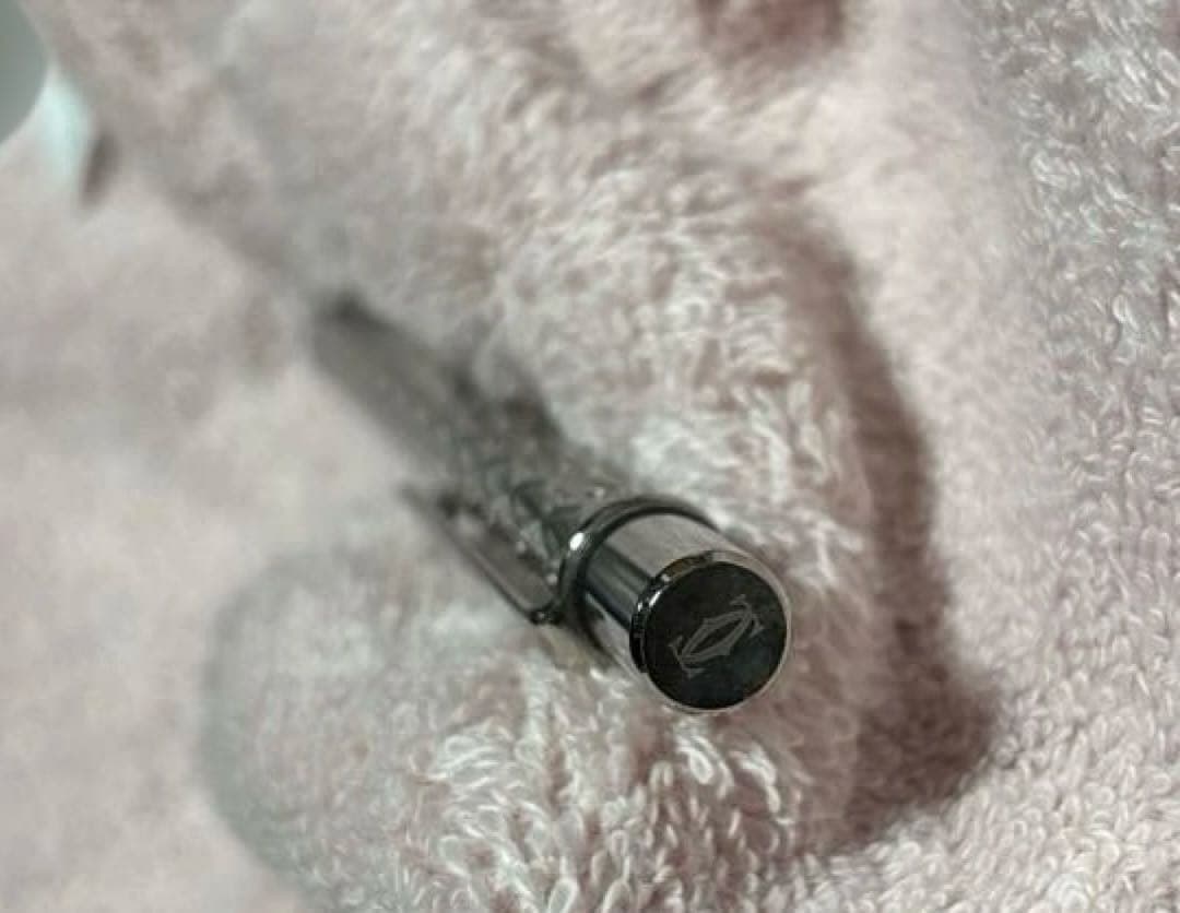 美品☆Cartier☆シルバーボールペン