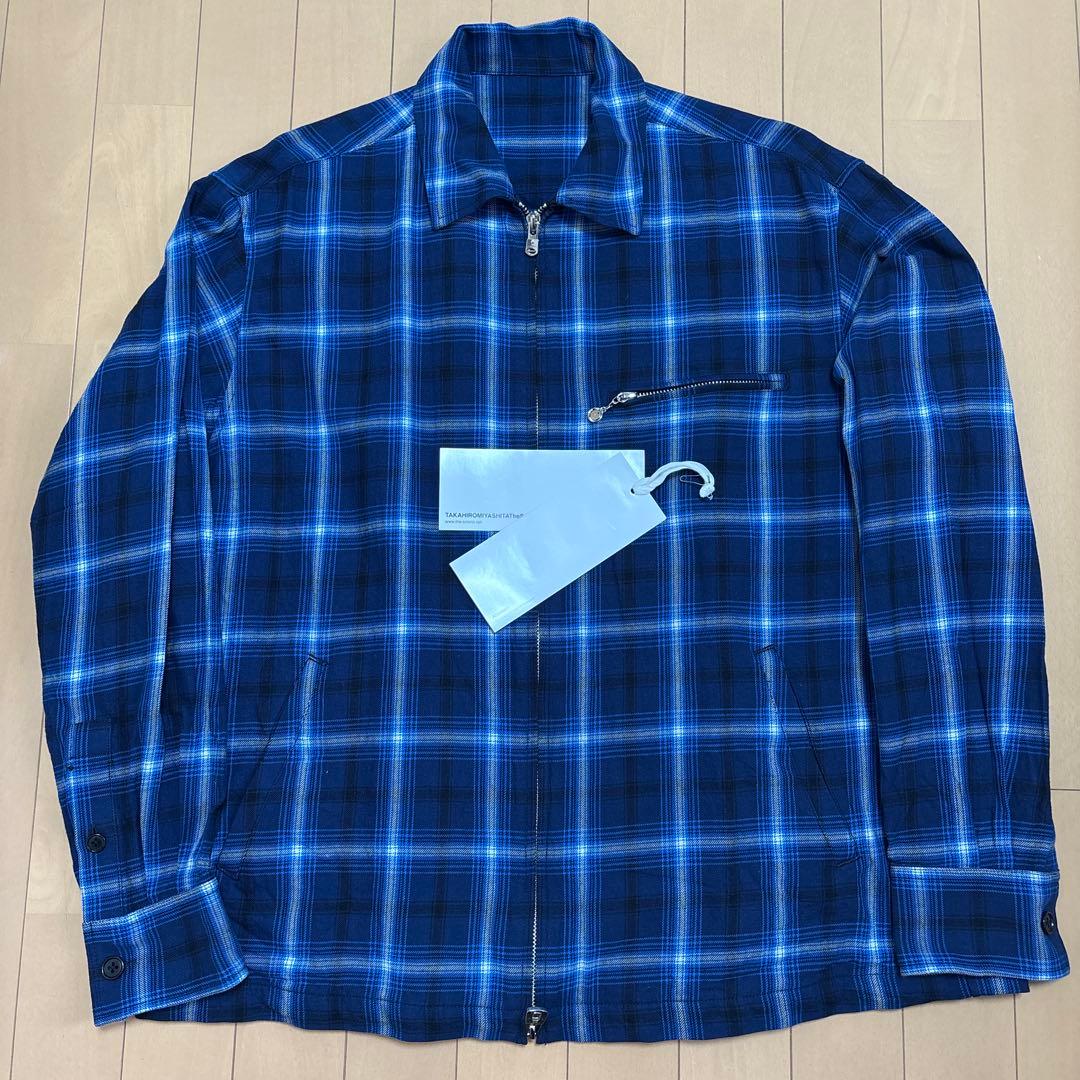 ソロイスト soloist タカヒロ ミヤシタ ブルゾン ネルシャツ ラフ