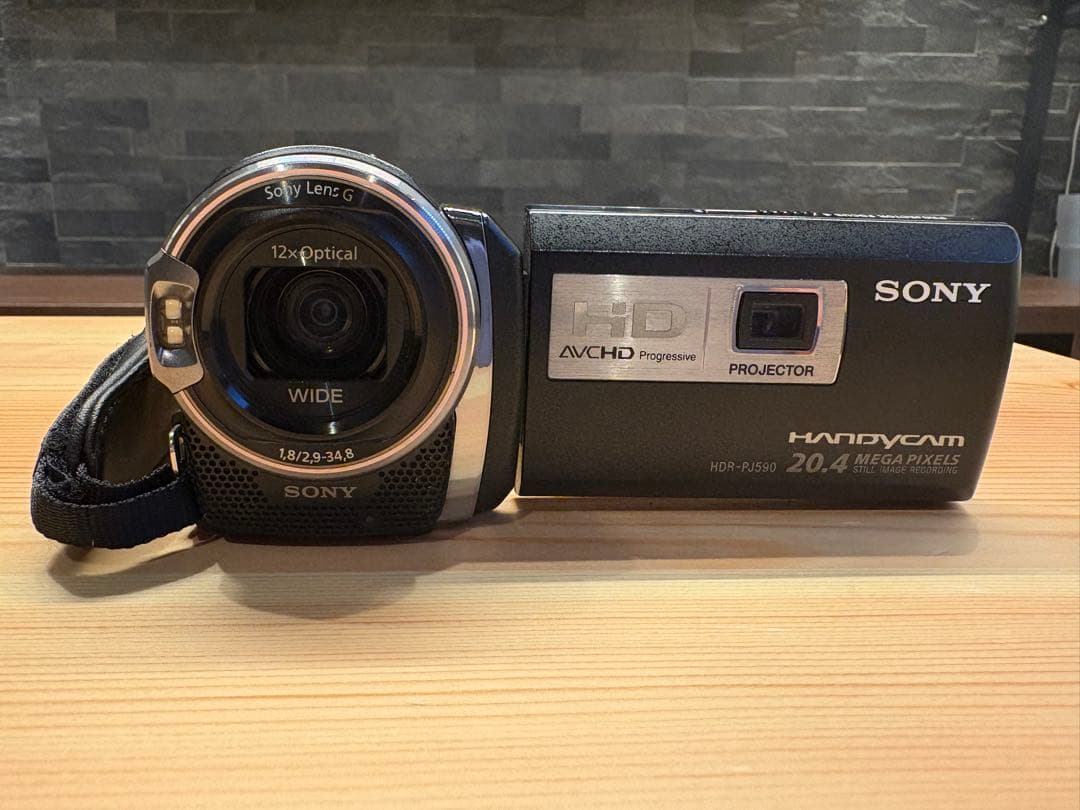 SONY HDR-PJ590 ハンディカム プロジェクター搭載 ビデオカメラ