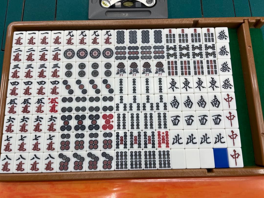 麻雀牌　アモス　黄青 アルティマ、レックス 全自動麻雀卓用麻雀牌