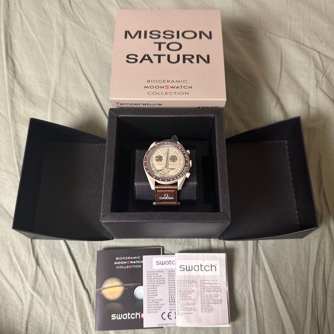 【SALE】OMEGAxSwatch MISSION TO SATURN