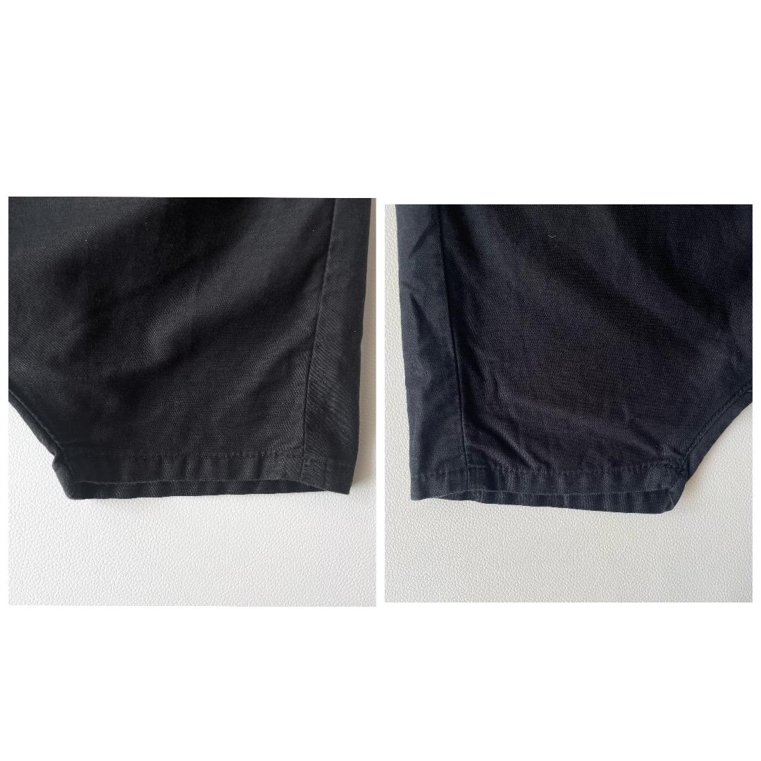 希少　コムデギャルソン ジュンヤワタナベ サルエルパンツ S コットンリネン 黒