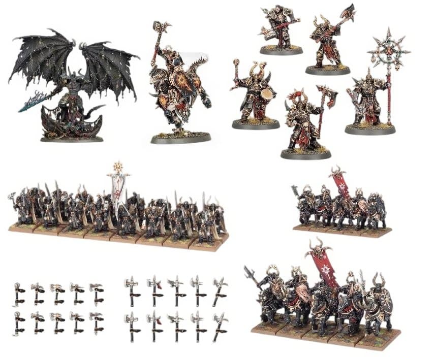 warhammer slave to darkness set 未組有 ジャンク