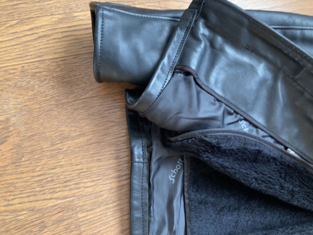 美品　革ジャン　ショット　schott シングル　ライダース　36