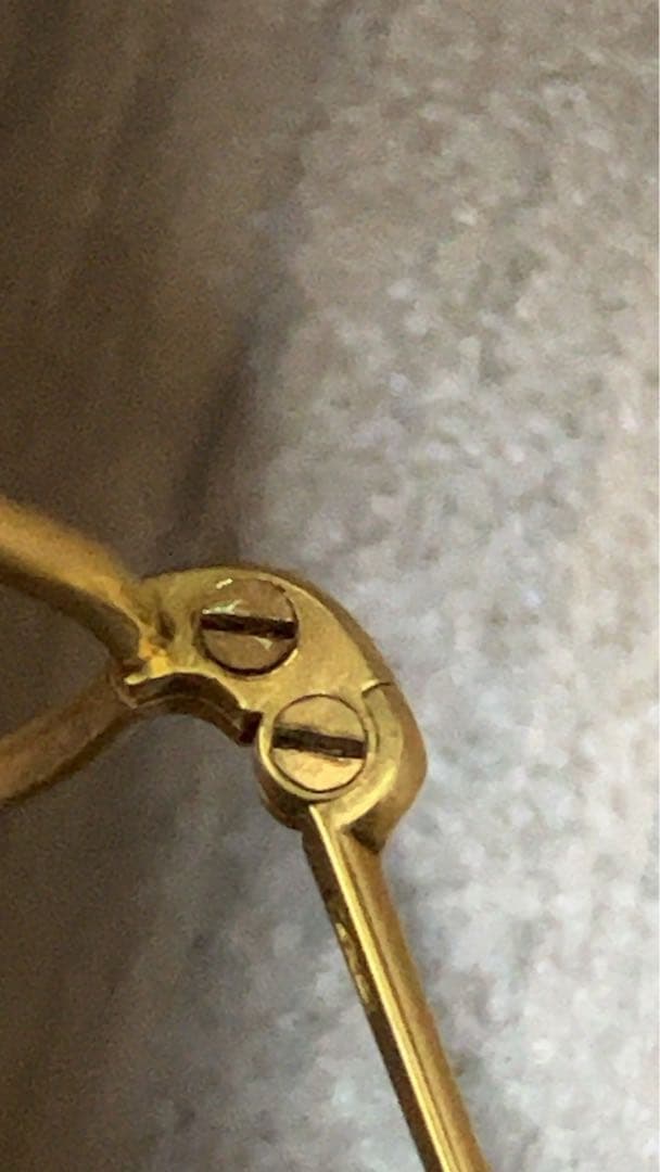 徳力　純金小判　徳力　k22 眼鏡フレーム　骨董　希少