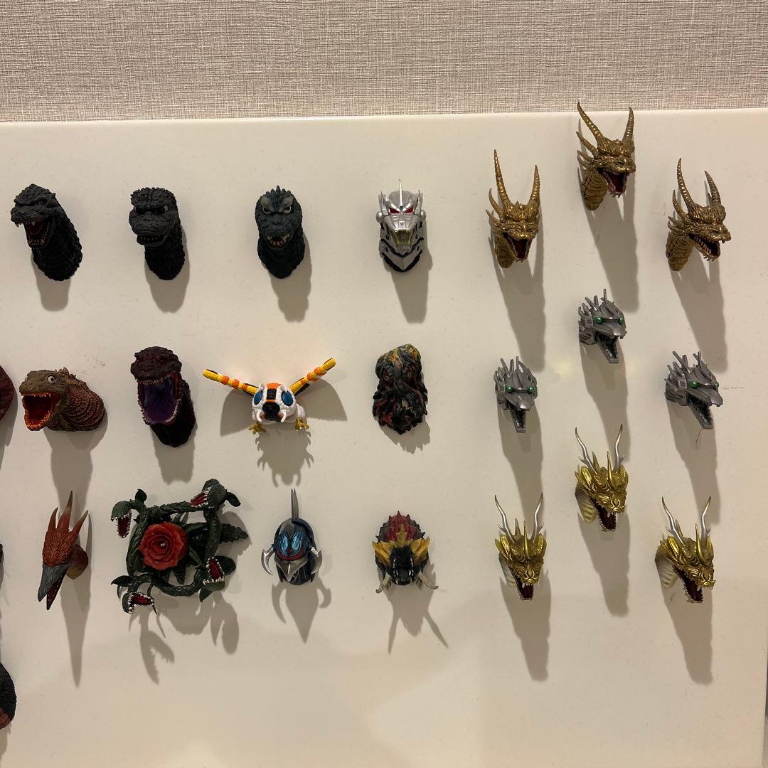 一番くじ　ゴジラ　モンスターヘッドマグネット