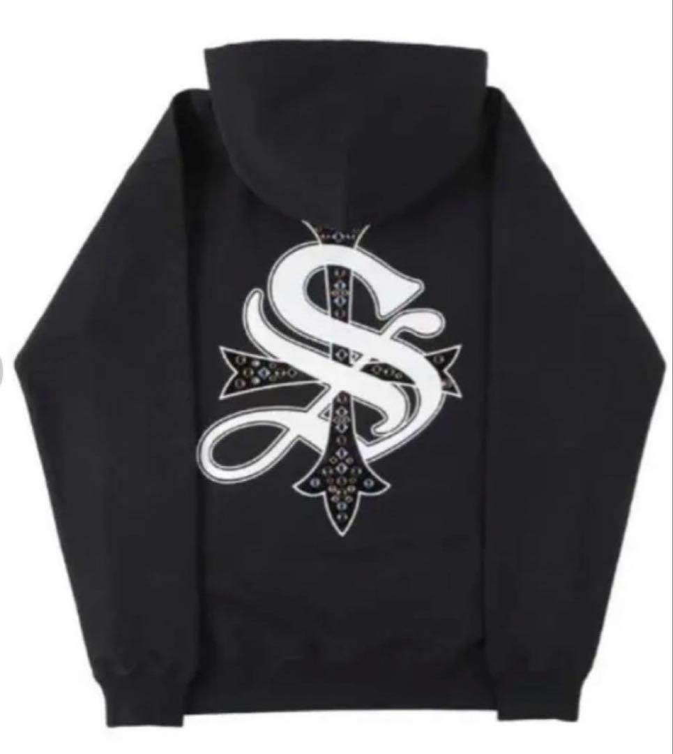 トップス SUPPLIER STUDS CROSS HOODIE