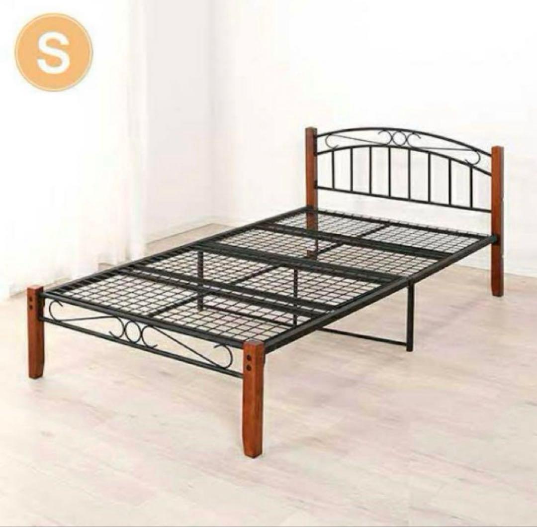 ニトリ アイアンフレーム シングルベッド