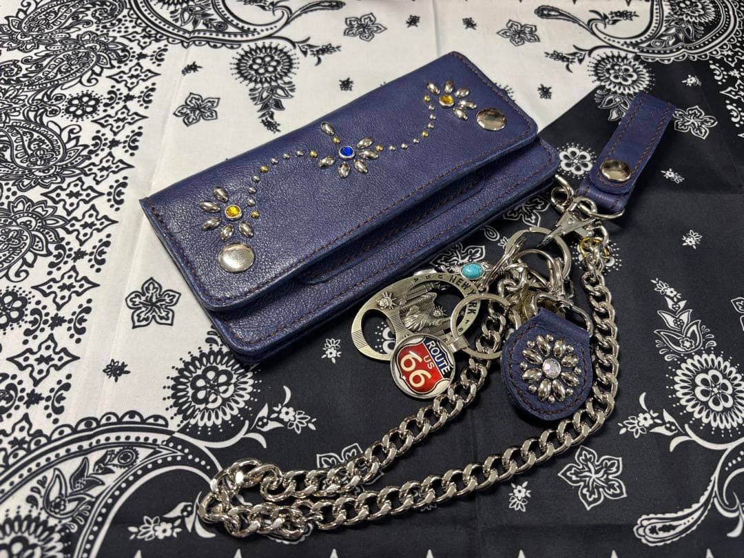 トラッカーウォレット　ウォレットチェーン付き