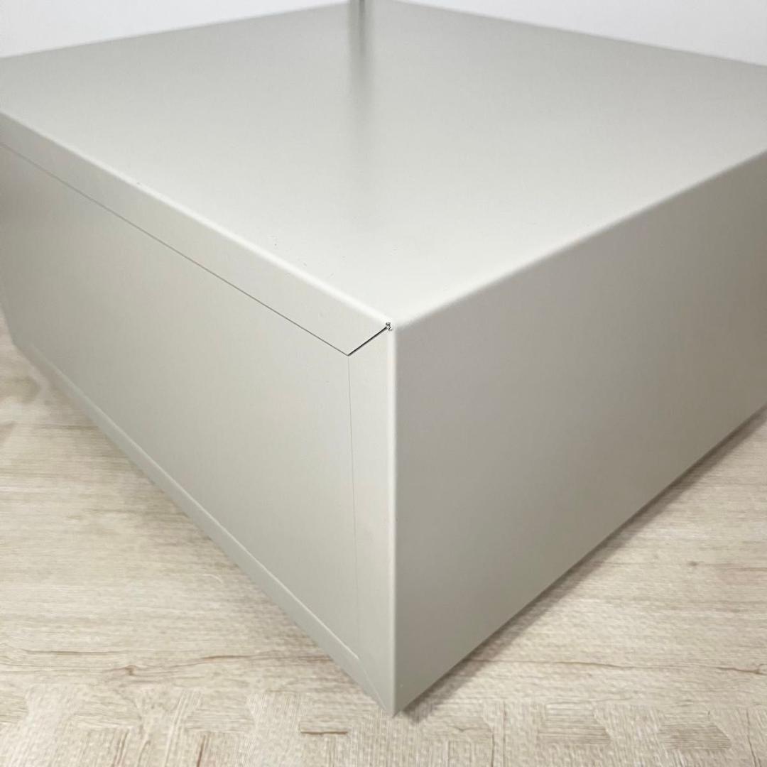 【美品】日本アイエスケイ 耐火金庫 CPX-A4 A4ファイル収納　アイボリー