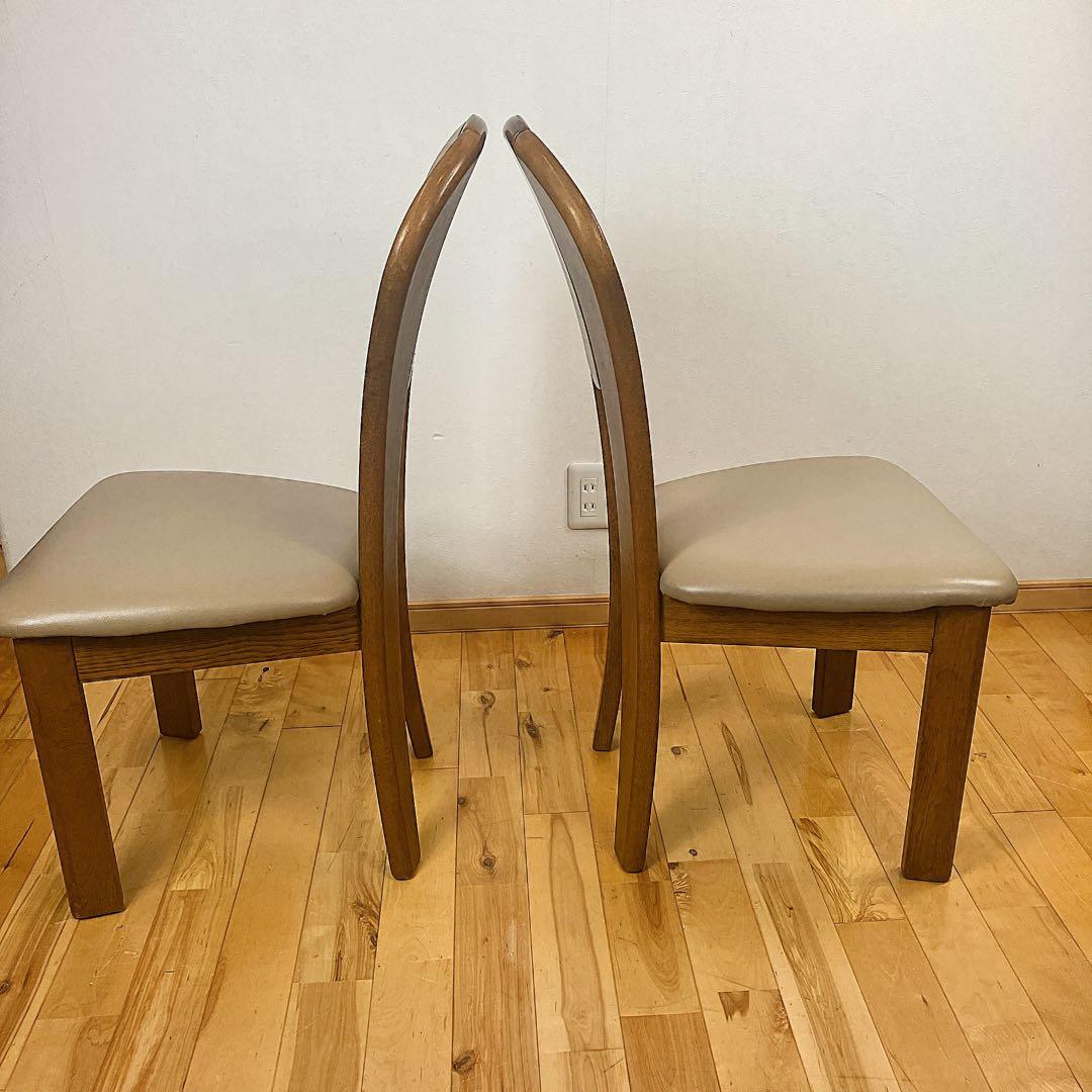 希少　美品 浜本工芸 HAMAMOTO ダイニングチェア 食卓椅子　工藝　2脚