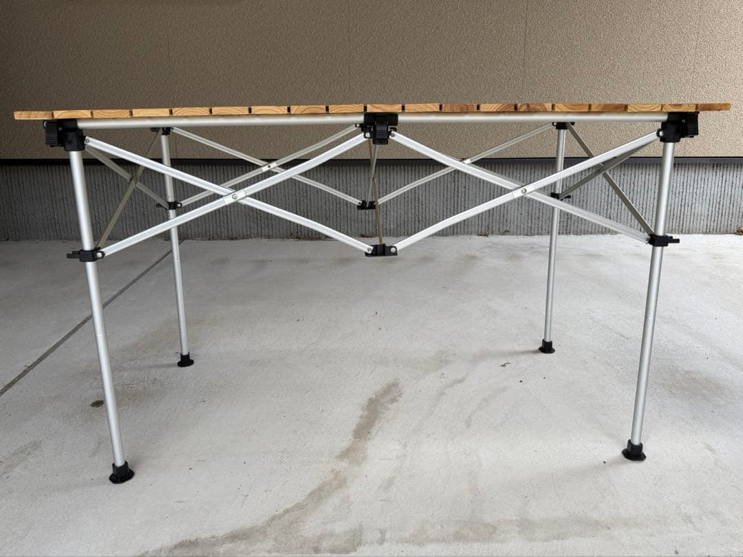 Coleman コールマン　ナチュラルウッドロールテーブル　110cm