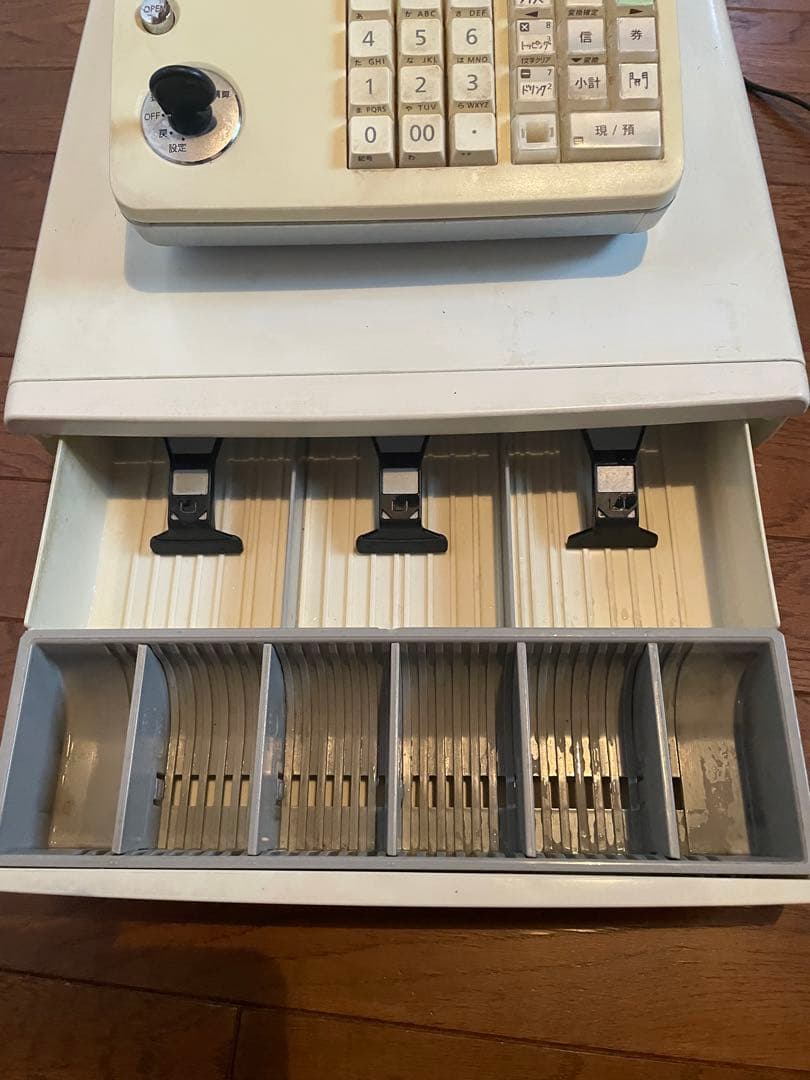 uaaa　CASIO 電子レジスター NL300 レジロール14個付き