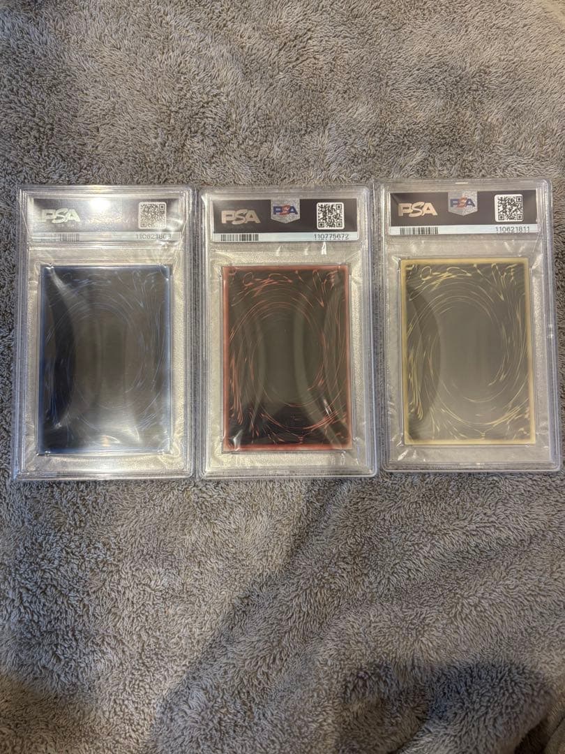 遊戯王 三幻神 ステンレス製 PSA10 3枚セット価格