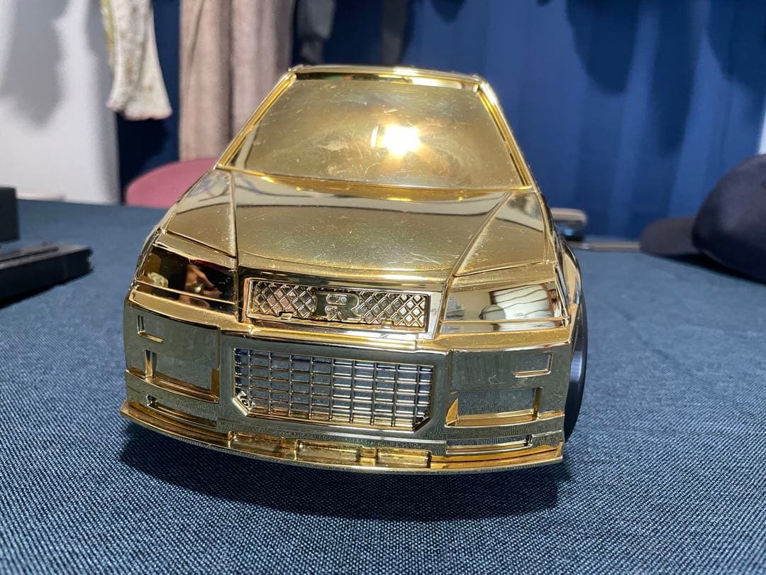 非売品 チョロQ25周年　どっ金ジャンボチョロQ スカイラインGT-R（R34）