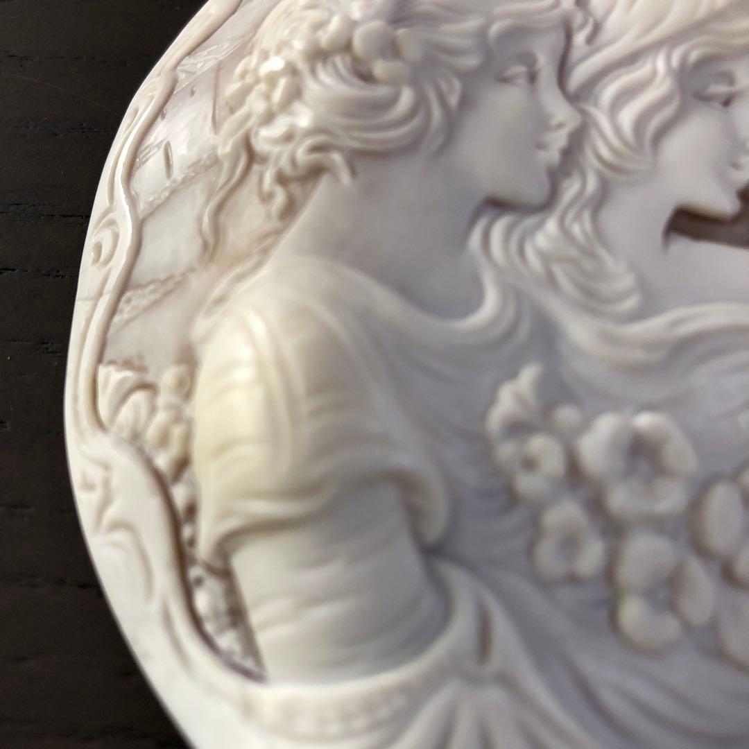 カメオルースブローチ　アンティーク