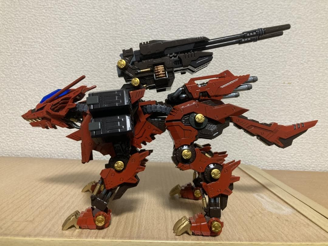 ゾイド ファイヤーヴォルフ 塗装仕上品 説明欄必読