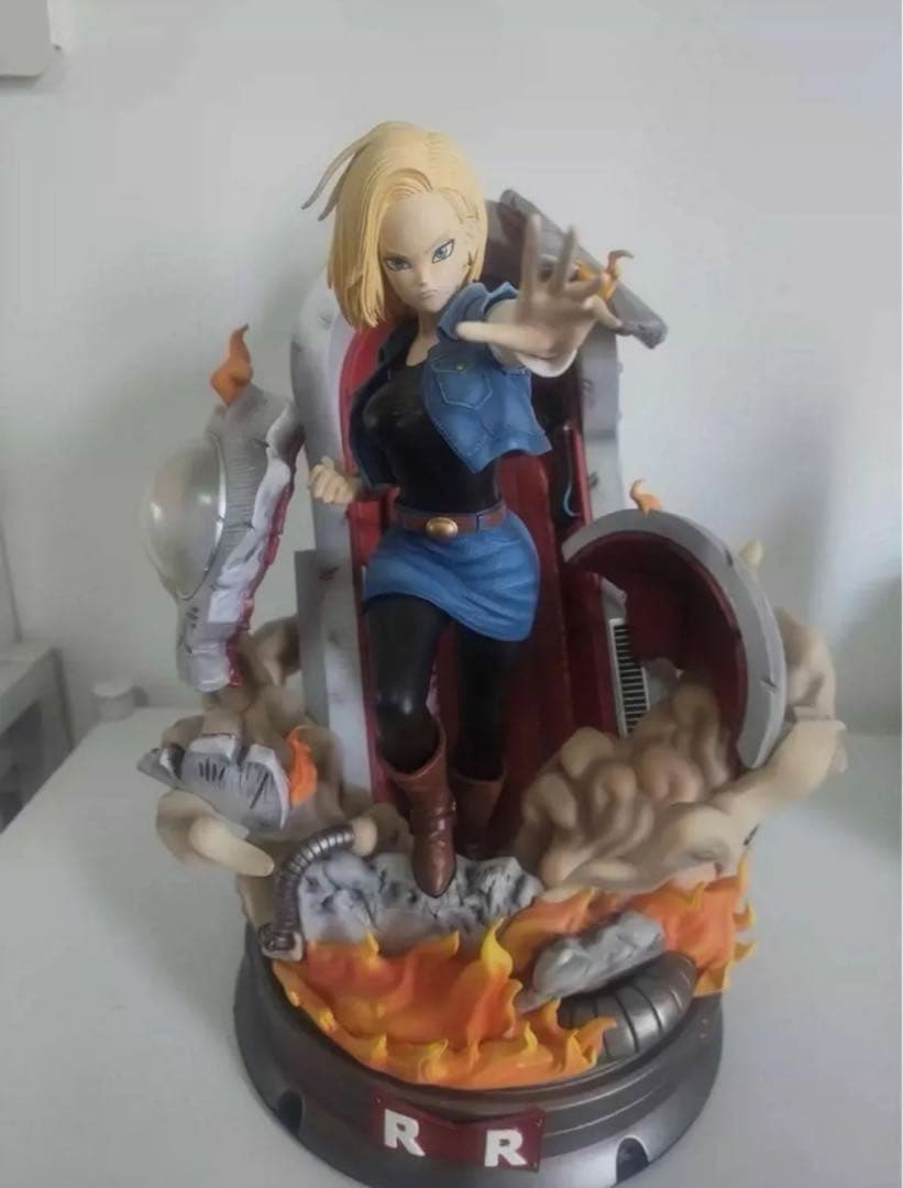 ドラゴンボール　18号人造人　フィギュア 1/6スケール 塗装済み完成品