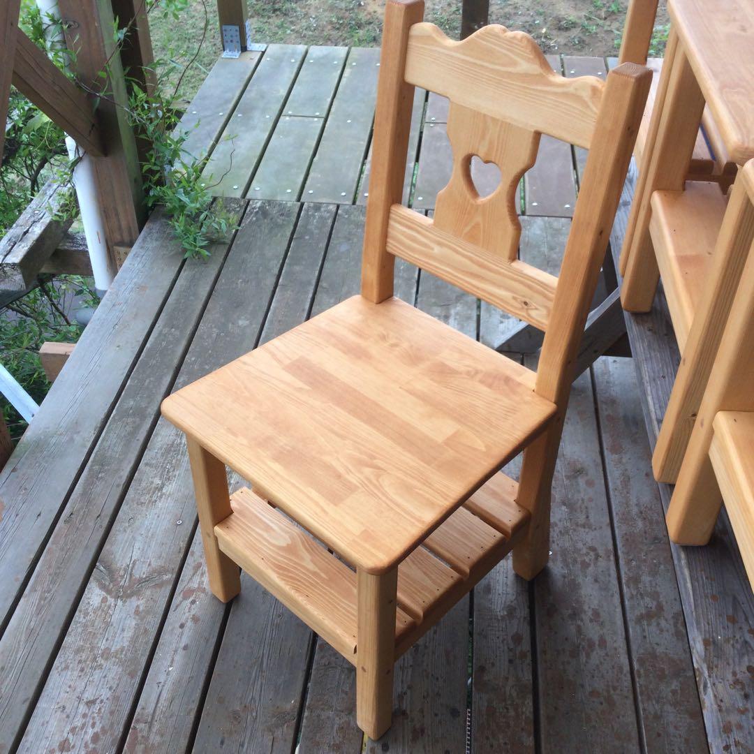 みかんさま専用ページ♡カントリーハート　チェア　4脚のうち2脚分②