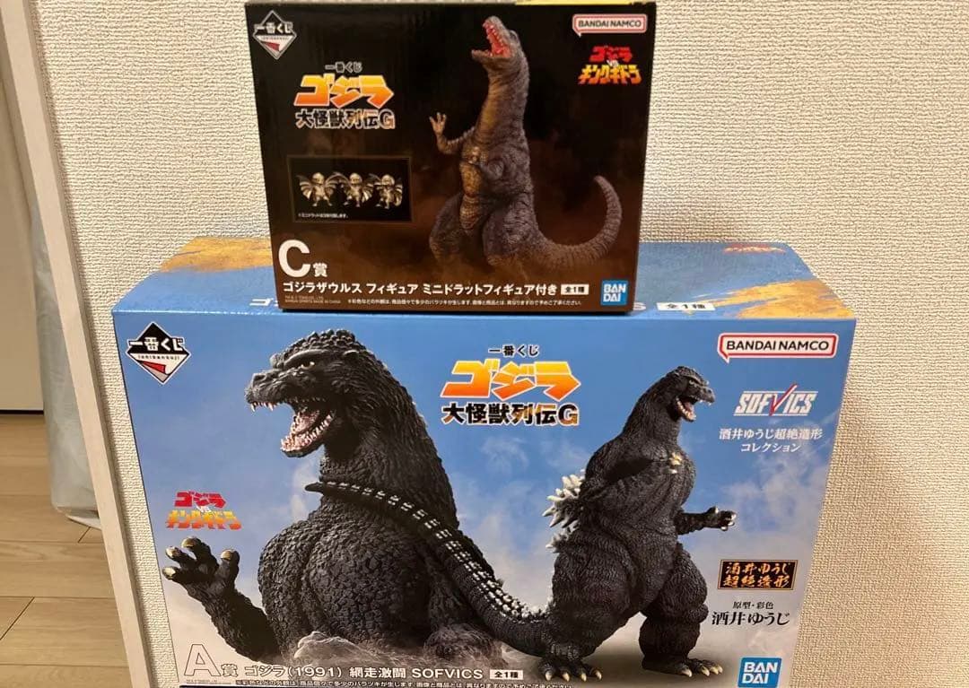 一番くじゴジラ大怪獣列伝G A賞C賞 おまけ付き全37点セット