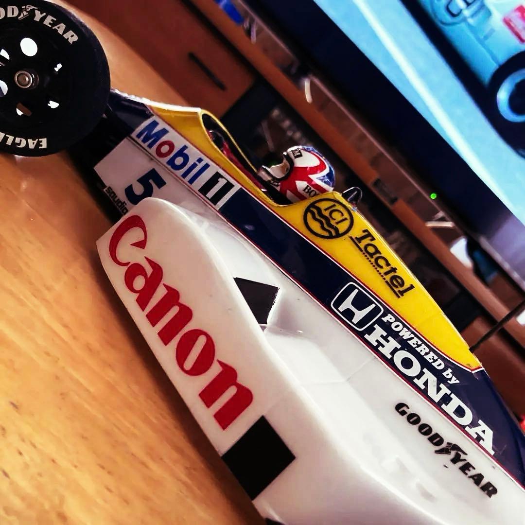 タミヤ RW F1 改(ウィリアムズ ホンダ FW-10仕様) シャーシ付き