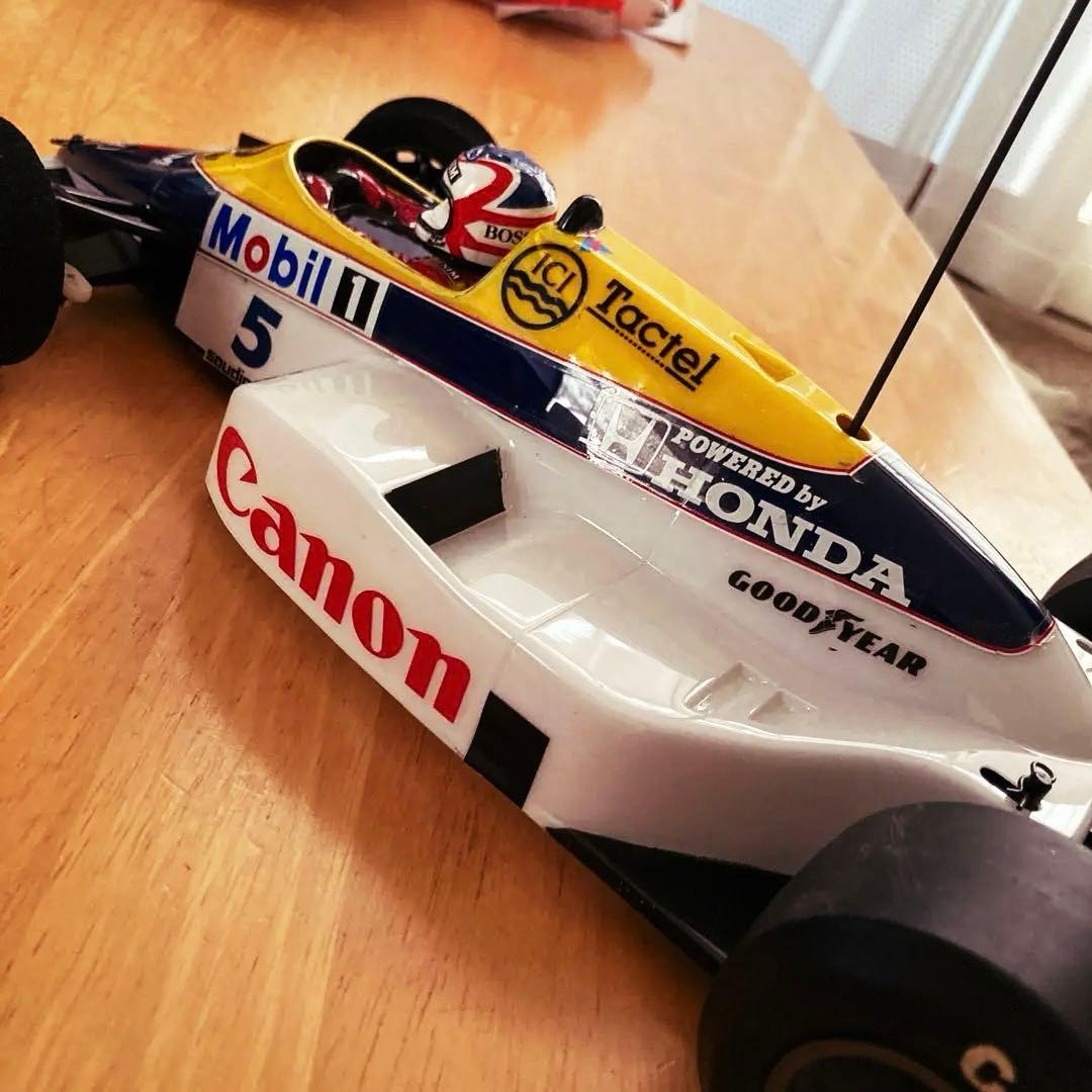 タミヤ RW F1 改(ウィリアムズ ホンダ FW-10仕様) シャーシ付き