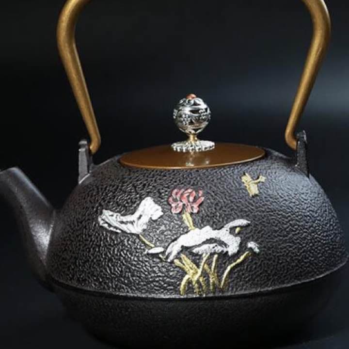 鉄器 急須 伝統工芸 手作り 鉄分補給 鉄瓶　SY-002