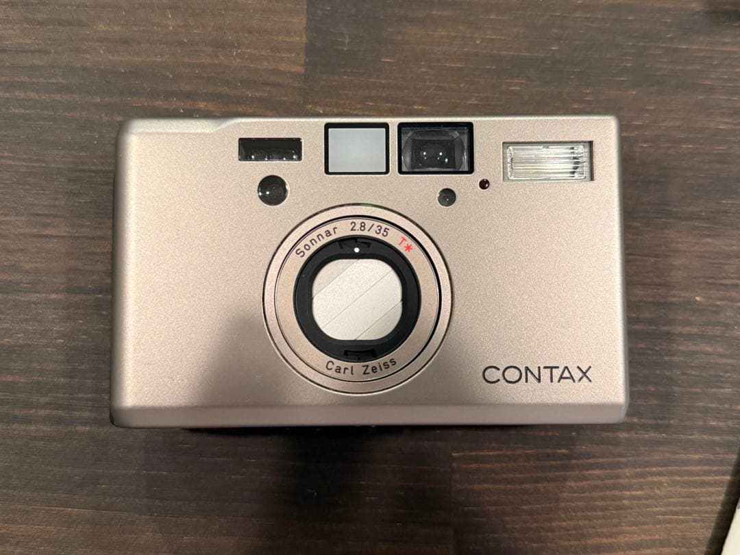 【動作確認済】美品Contax T3 後期　ダブルティース　箱あり