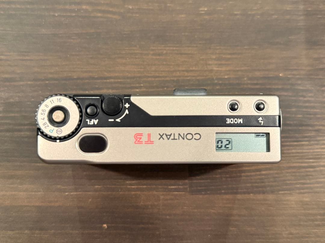 【動作確認済】美品Contax T3 後期　ダブルティース　箱あり