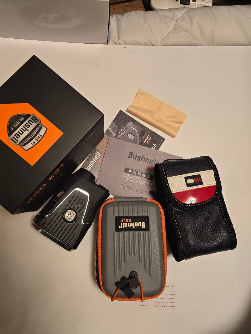 Bushnell PRO X3+ ゴルフ用距離計 超美品 ラウンド未使用品