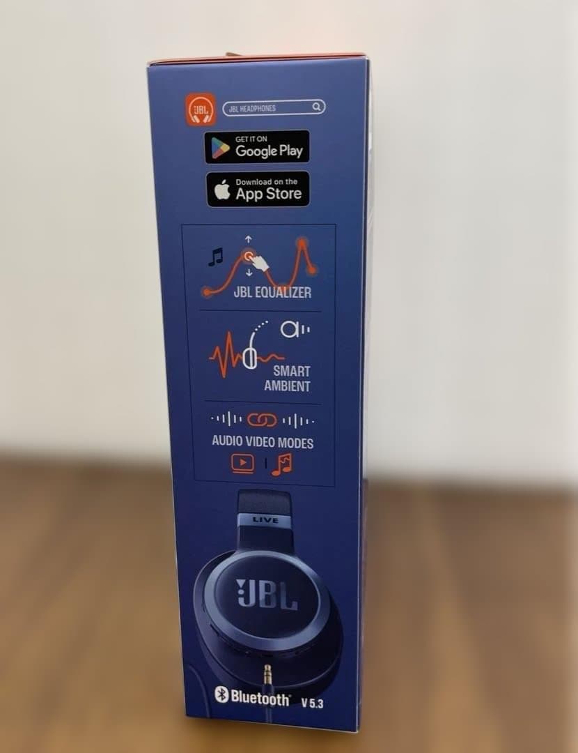 11048 新品未開封JBL LIVE 770NC ワイヤレスヘッドホン ブルー