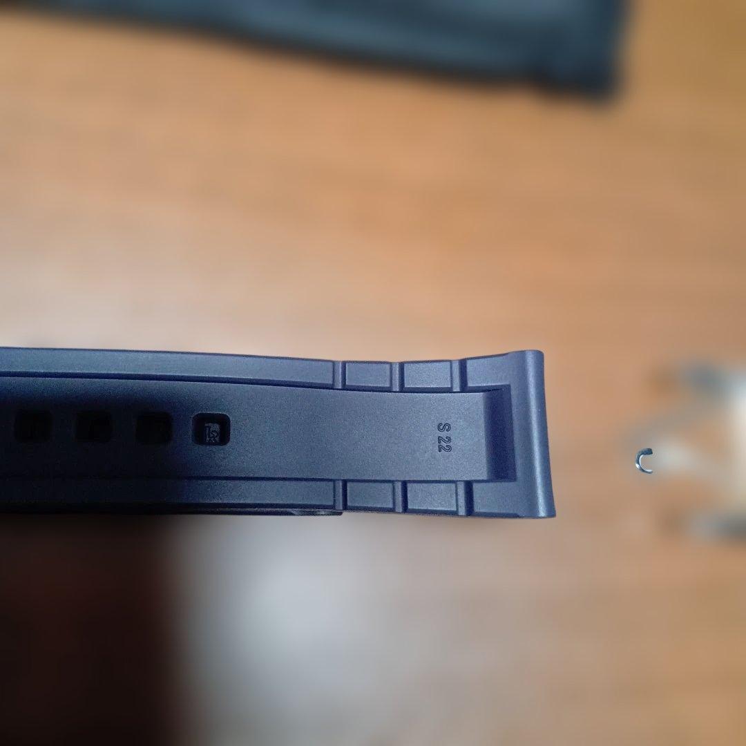 グランドセイコー　ラバーベルト　22mm ネイビー　grandseiko