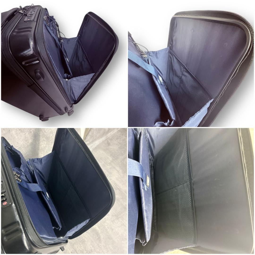 BERMAS キャリー 53L スーツケース TAS USB フロントオープン