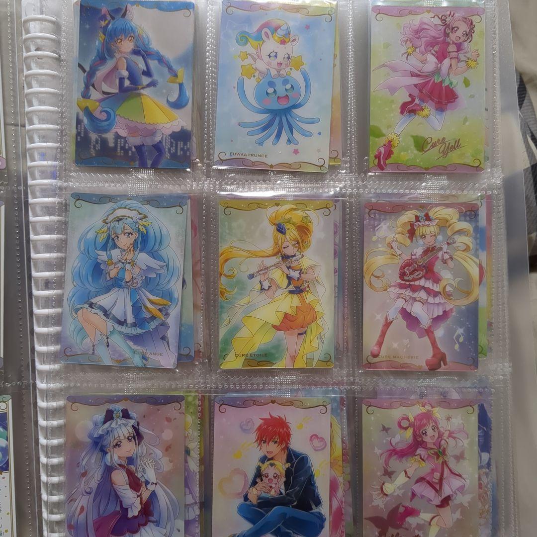 プリキュアウェハース　カード5弾位まで？