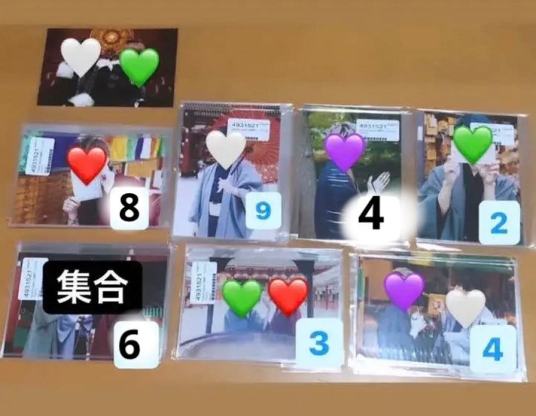 モノパレ ランダムブロマイド チェキ風トレカ