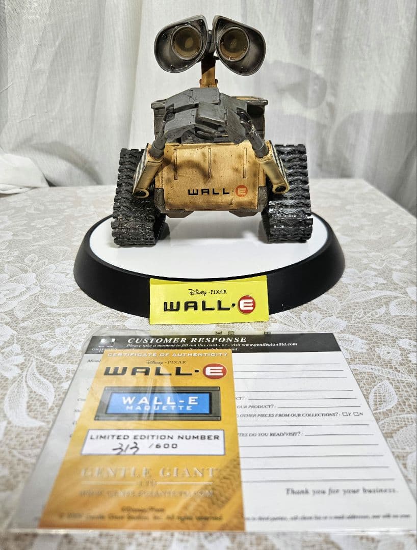 世界限定 ウォーリー ピクサー ジェントルジャイアント フィギュア マケット