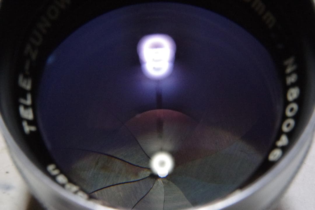 TELE-ZUNOW Cine 1:1.1 f=38mm 帝国光学 動確 美品+