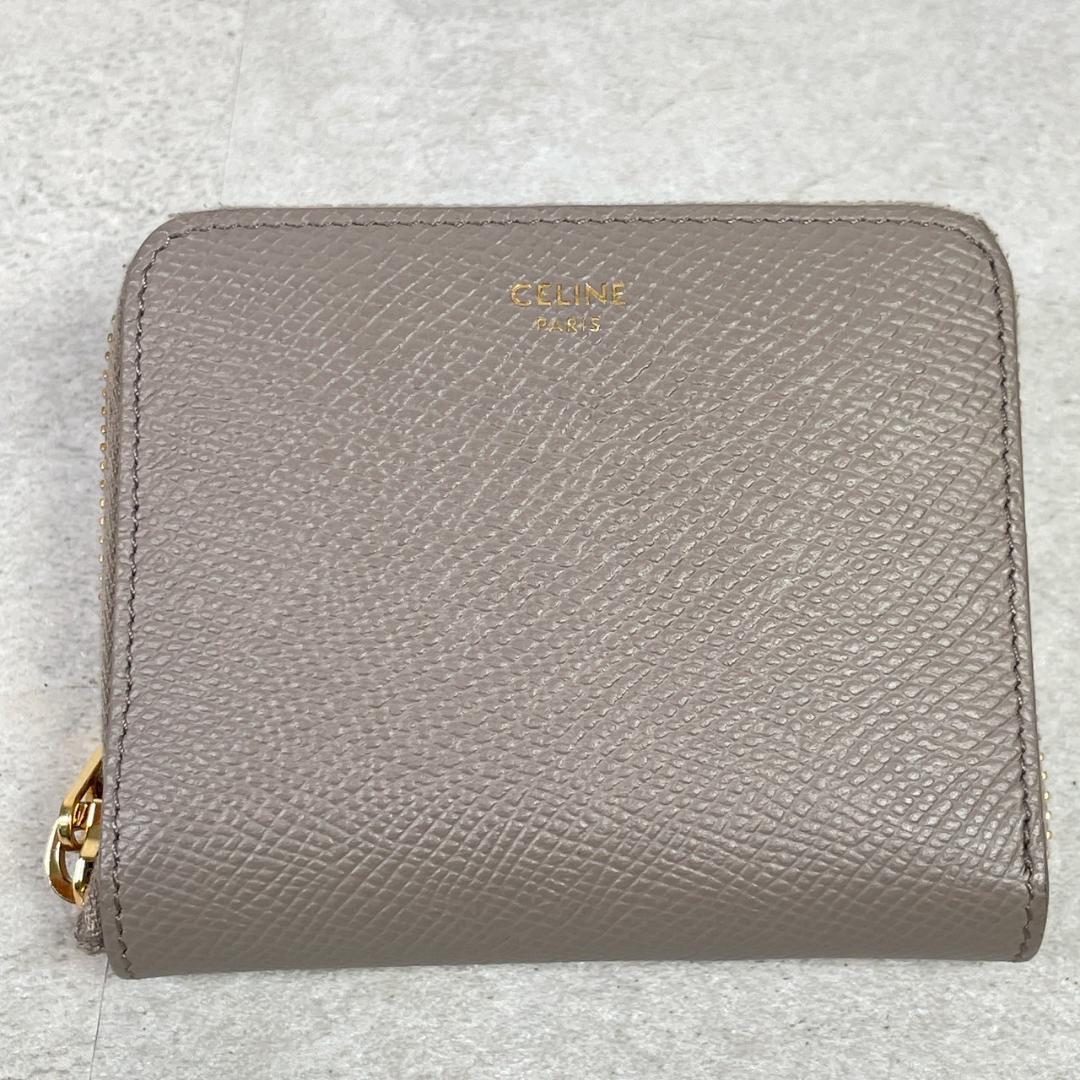 CELINE セリーヌ 2つ折り財布 ジップウォレット エッセンシャル