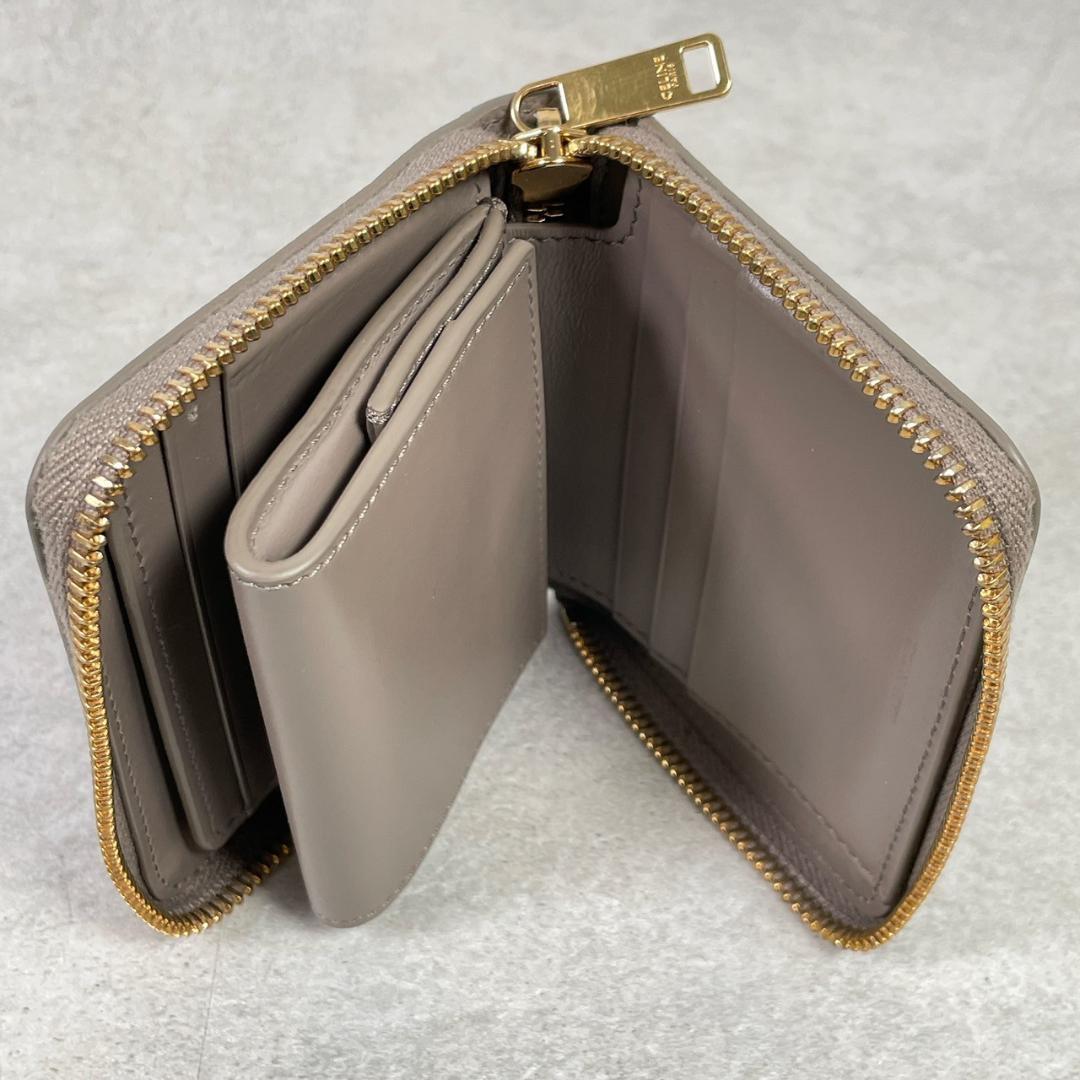 CELINE セリーヌ 2つ折り財布 ジップウォレット エッセンシャル