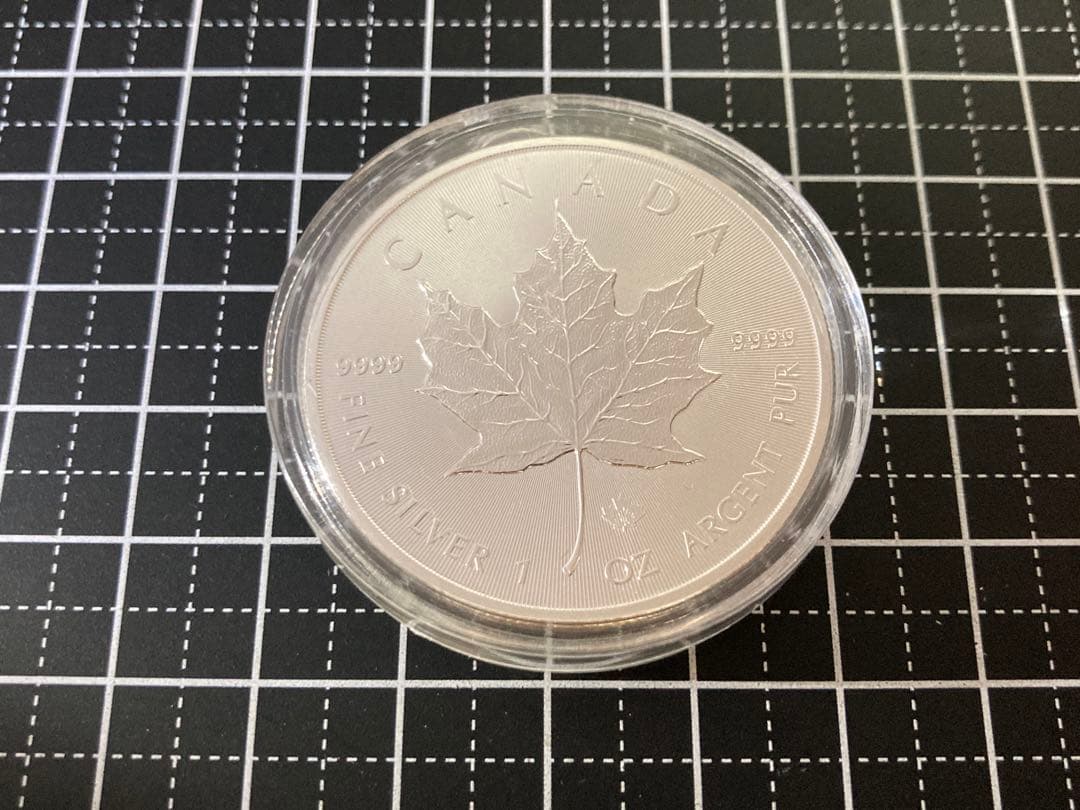 《カナダ》エリザベス 5ドル銀貨(2014年) ＊ケース付＊