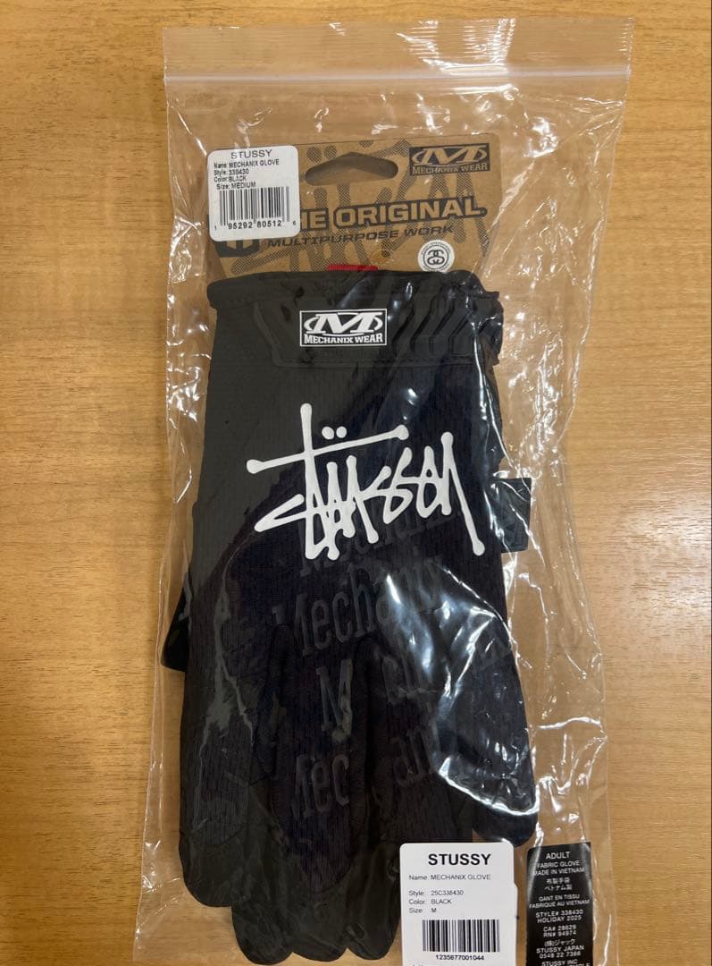 STUSSY MECHANIX GLOVES Mサイズ 新品未使用　即完売品