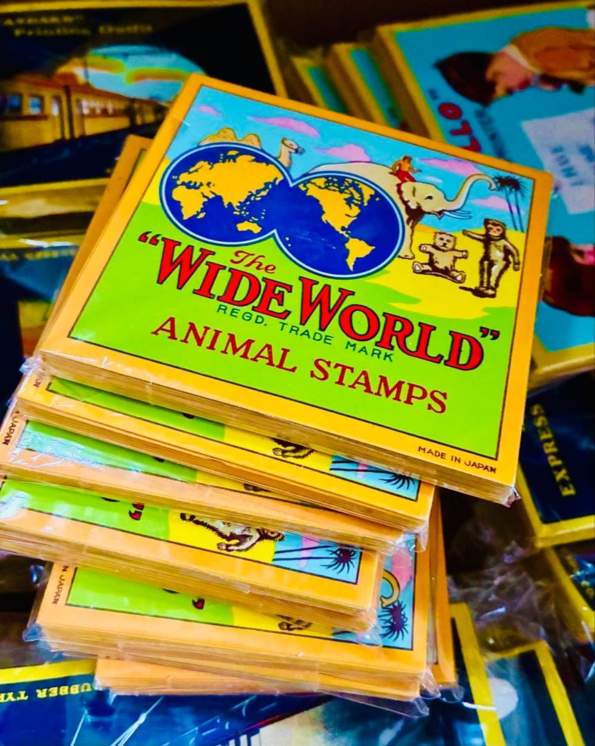 千枚セット‼️180万円相当＊百年前のビンテージ当時物＊アニマル柄＊紙ラベル