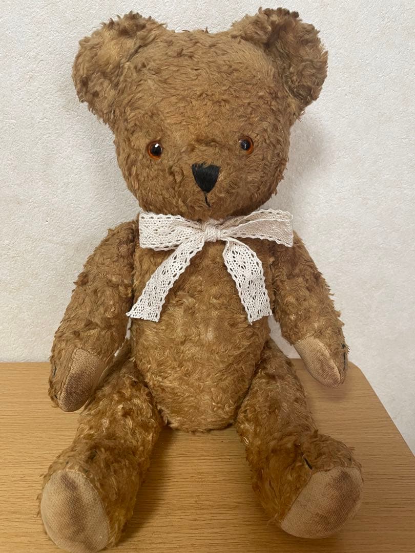 X'masSALE❣️イギリス　アンティークテディベア　アンティークベア　④