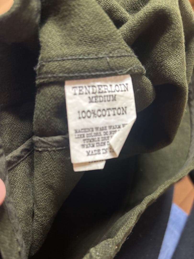 テンダーロイン tenderloin モールスキンジャケット ナイロンコーチ